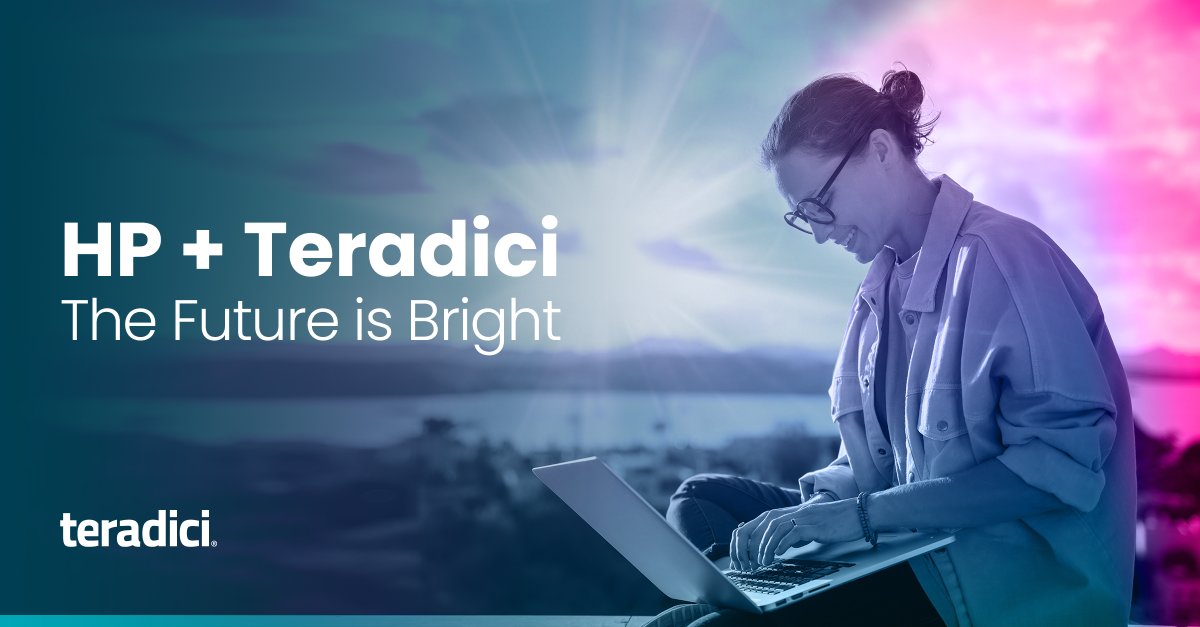 If you haven’t heard the news, Teradici is now an <a href="/HP/">HP</a> company, and we couldn’t be more excited for what this means for future of hybrid work compute models! ​
hubs.li/H0YG4j-0 
#TheFutureIsBright #BetterTogether #EverywhereAnywhere
