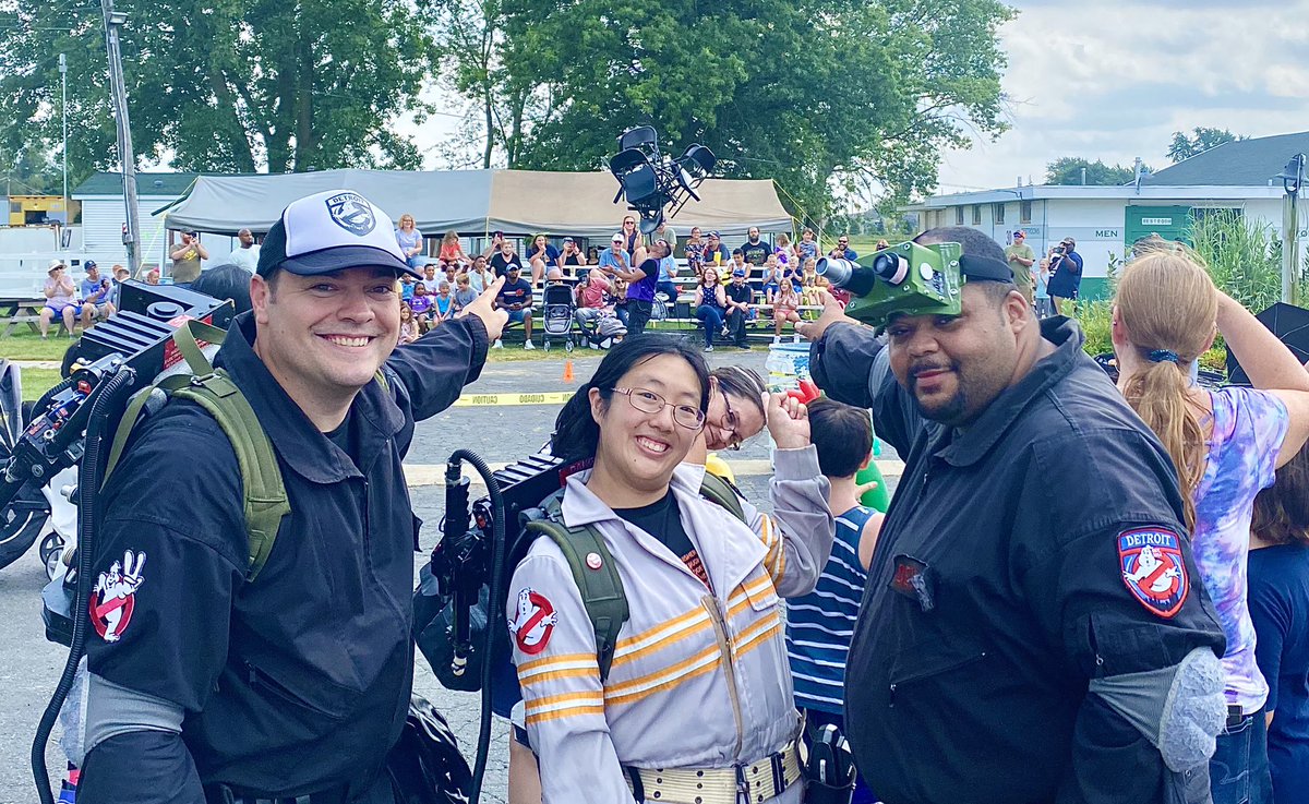 GhostbustersDT's tweet photo. Thank you everyone that visited us at The Wayne County Fairgrounds. There were so many attractions for everyone to enjoy and weβre fairly certain a Class 2 Entity is working with Crazy Craig Juggling Entertainment!
#waynecountyfair @Ghostbusters https://t.co/oxcKnXlNO4
