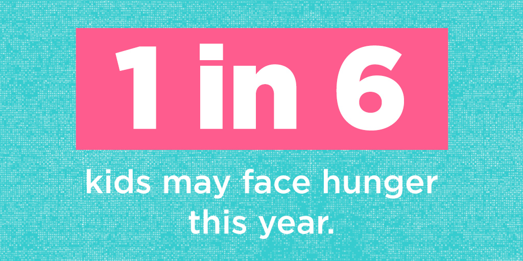 nokidhungry's tweet photo. 1 in 6 kids in the U.S. may face hunger this year because of #COVID19, and the effects will linger for years to come. Your donation will help #RebuildWith #NoKidHungry and make a difference in the lives of families in your community. Learn how: https://t.co/upLOMPiMyl https://t.co/gtkHmRY7IO