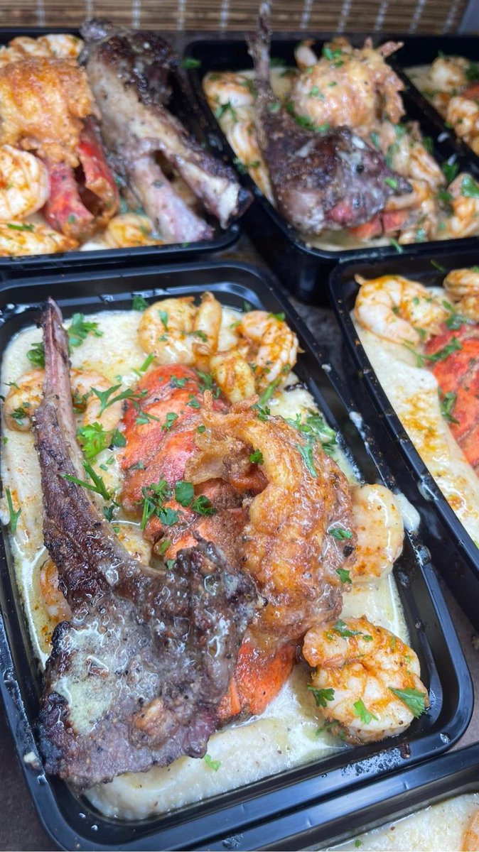 MrWhoMadeDis's tweet photo. If you missed yesterday’s meal dawg you slippin!!! Fried Lobster Surf & Turf Shrimp & Grits.. Who really doing it like @MrWhoMadeDis!!?? #Chef #AugustaGa #WhoMadeDis https://t.co/g4TKuLXpKR