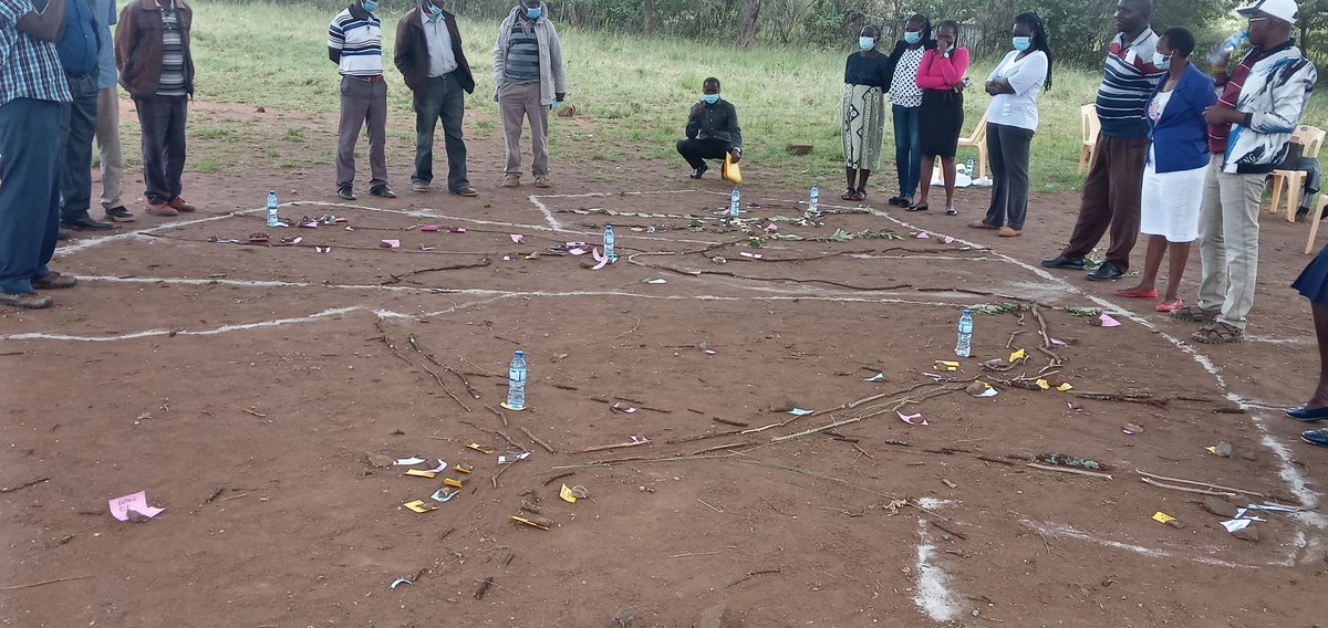 Justuschepkuto's tweet image. Participatory resource mapping at kapkechui in kisanana ward under the program, EMERGENCY LOCAST RESPONSE PROGRAM courtesy #kcsap #worldbank.