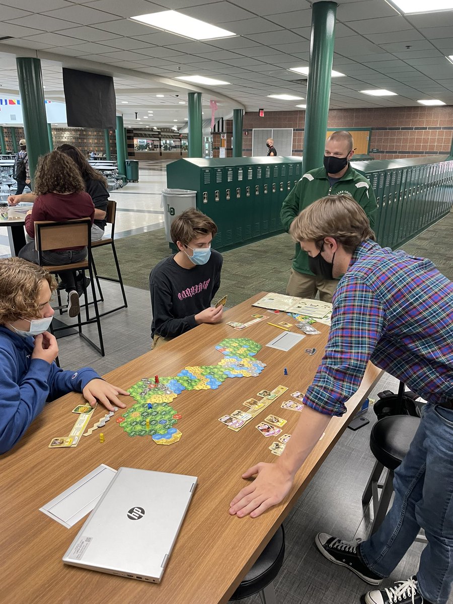 Mr_Burden_TA's tweet image. Day 20: Strategy Game Design with Mr. Crowther. #AdminChallenge #180DaysLO #AlwaysLakeOrion