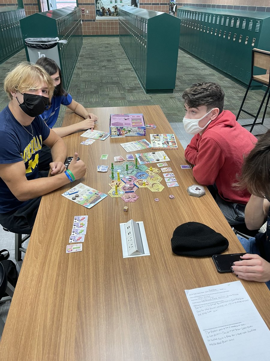 Mr_Burden_TA's tweet image. Day 20: Strategy Game Design with Mr. Crowther. #AdminChallenge #180DaysLO #AlwaysLakeOrion