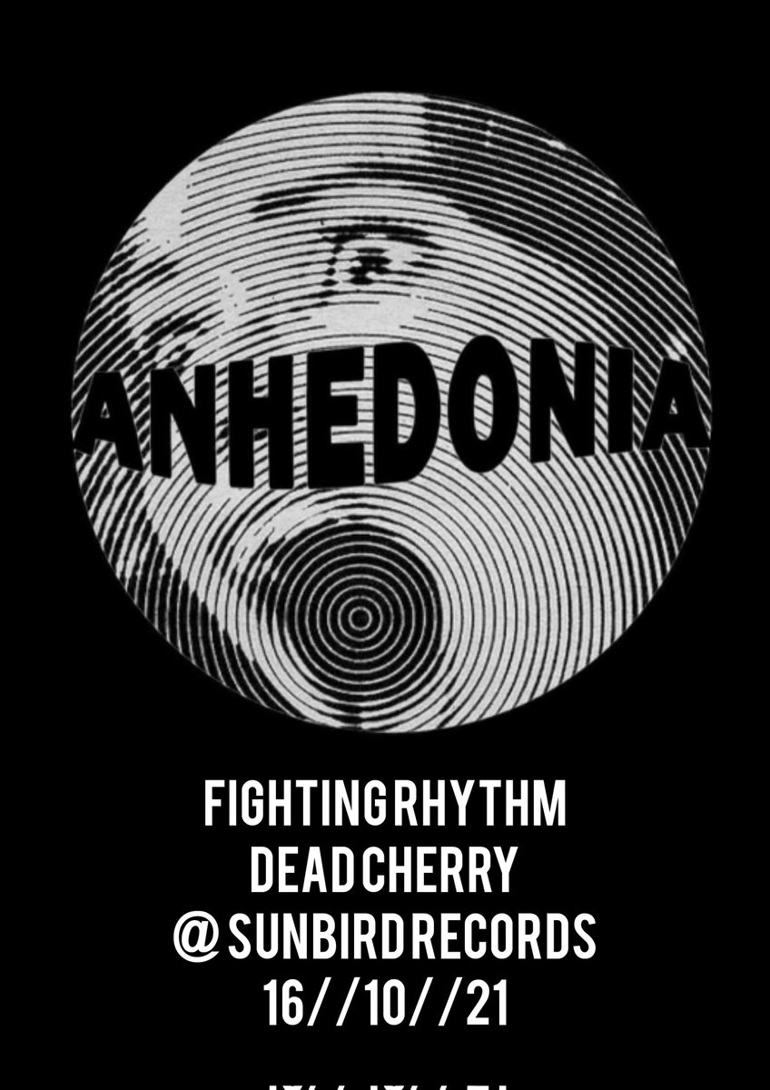 Next up 👀

Some line up this.
<a href="/itsdeadcherry/">Dead Cherry</a> 
<a href="/SunbirdRecords/">Sunbird Records</a>