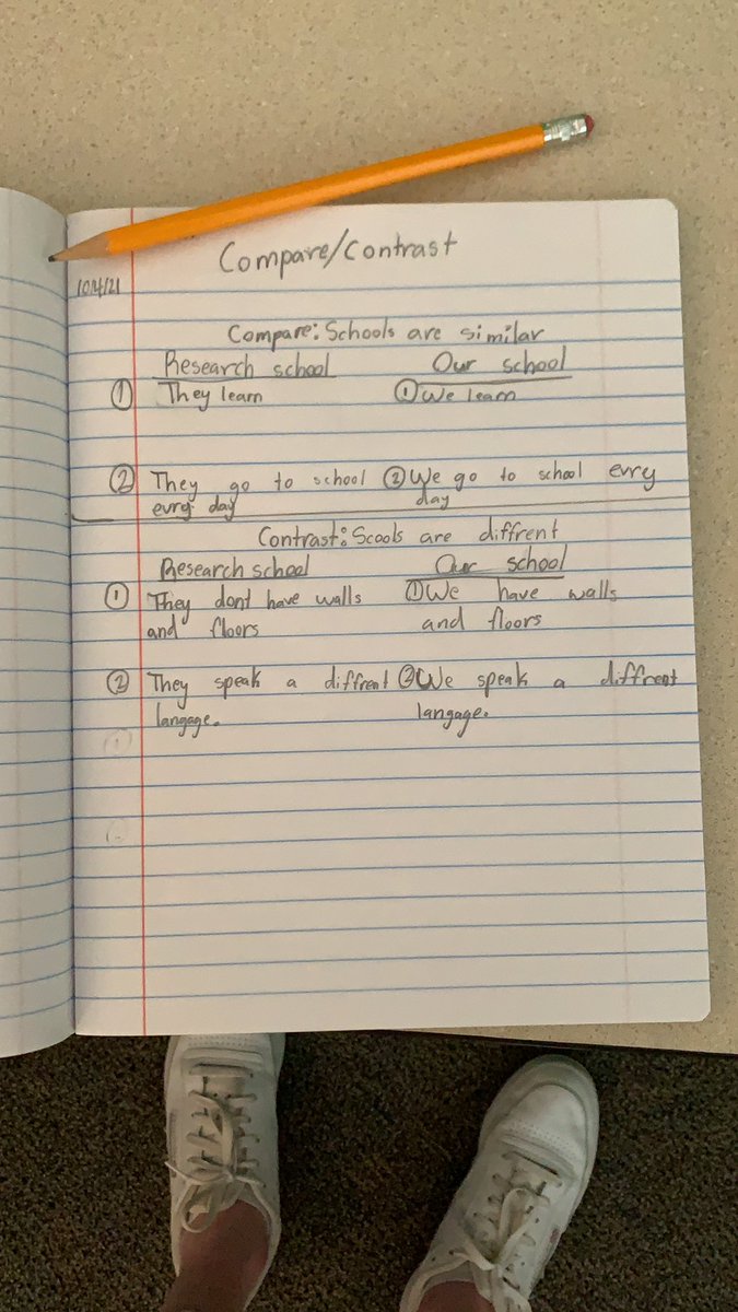 Today we are learning about different schools around the world and how they are similar or different to our school, <a href="/CedarForkES/">Cedar Fork</a>! Very proud of these researchers. 🧐