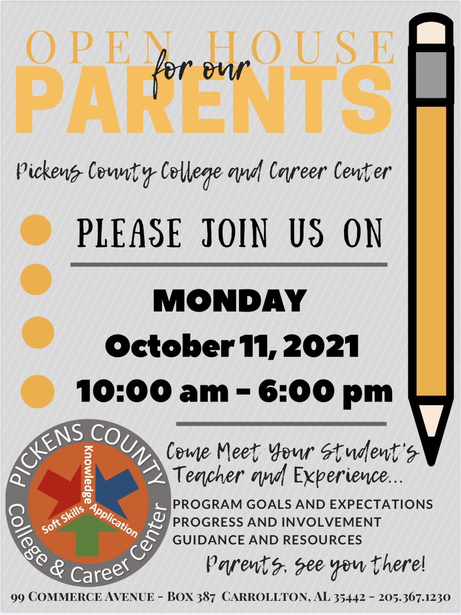 Pickens County College and Career Center tweet media