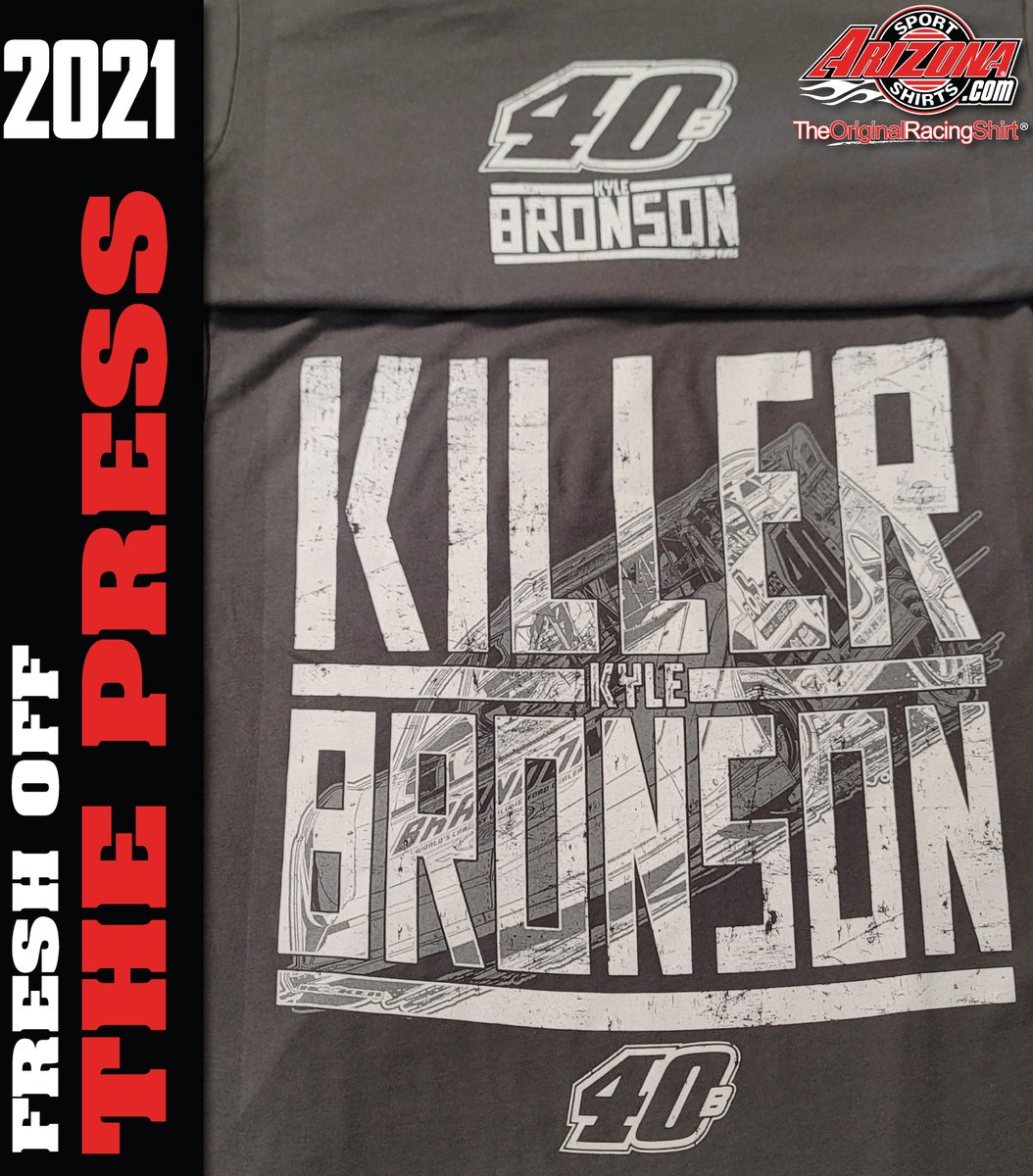AZ_Shirts's tweet photo. What a "Killer" design for @KBM40B!

Pick one up at the track or get it on his website: https://t.co/NNL9P2c64s

#TheOriginalRacingShirt https://t.co/AWkkZiFi99