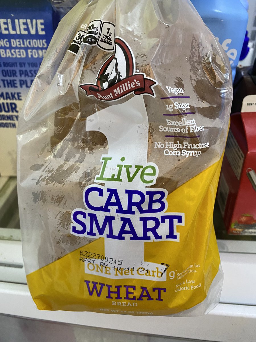 Here is the bread I keep going on about. Sorry <a href="/AuntMillies/">Aunt Millie's Bread</a> for all the tweets.