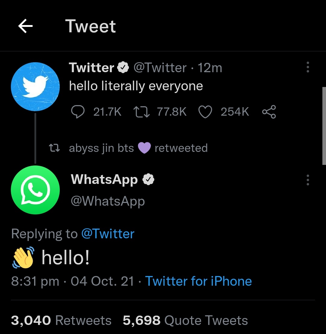 يضحك تويتر يرحب بوتساب
#instadown
#facebookdown
#watsapp