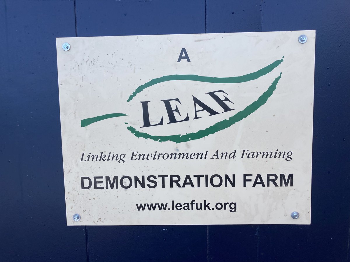 Good to get the sign up ⁦<a href="/LEAF_Farming/">LEAF</a>⁩ #demonstrationfarm looking forward to welcoming schools, farms, consumers #sustainable #farming ⁦<a href="/NFFNUK/">Nature Friendly Farming Network</a>⁩