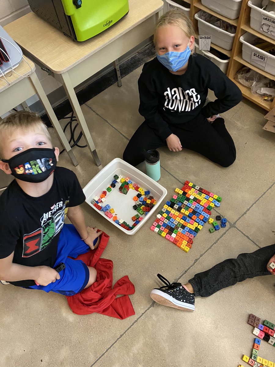 MrsEmburysClass's tweet photo. Working on efficient counting strategies using snap cubes - leading us into place value https://t.co/rGOtVjgi4I