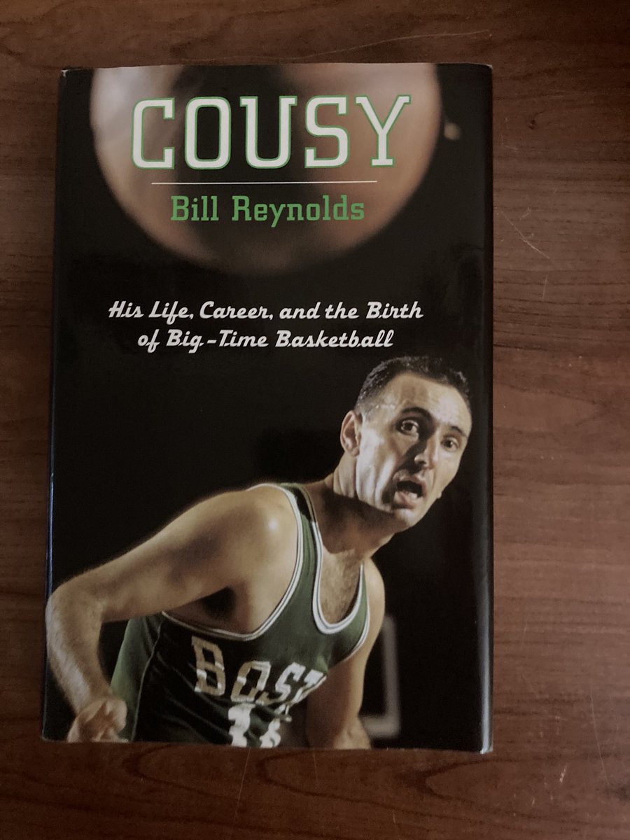 Just finished this informative and well written book by Bill Reynolds on Bob Cousy. Cousy is such an important figure in the history of the NBA. His incredible playmaking ability revolutionized the point guard position. He hated to lose and is one of the games All-Time Greats. https://t.co/0tPGm38toB