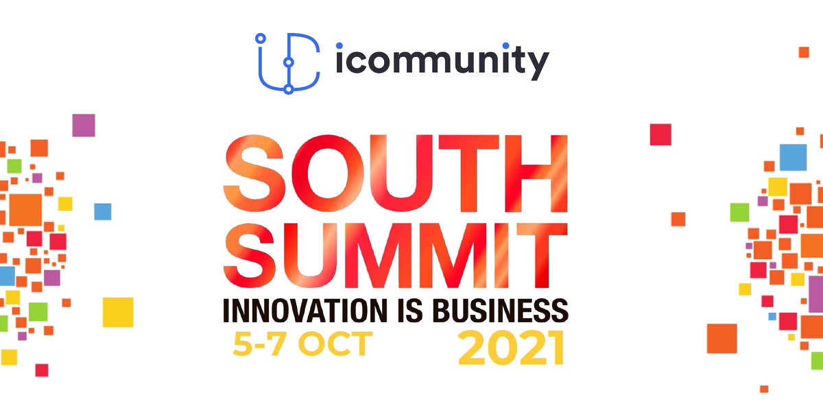 iCommunity_io's tweet photo. El 5 y 6 de octubre estaremos en el South Summit en Madrid (stand @LaNaveMadrid).

Pasaros y conoceréis a todo el equipo que ha posible el #ICOMtoken

Os esperamos!

#southsummit2021 #southsummit #icommunity #blockchain #inverstors #blockchaintech #Madrid #emprendedores https://t.co/G8YakA4RY3