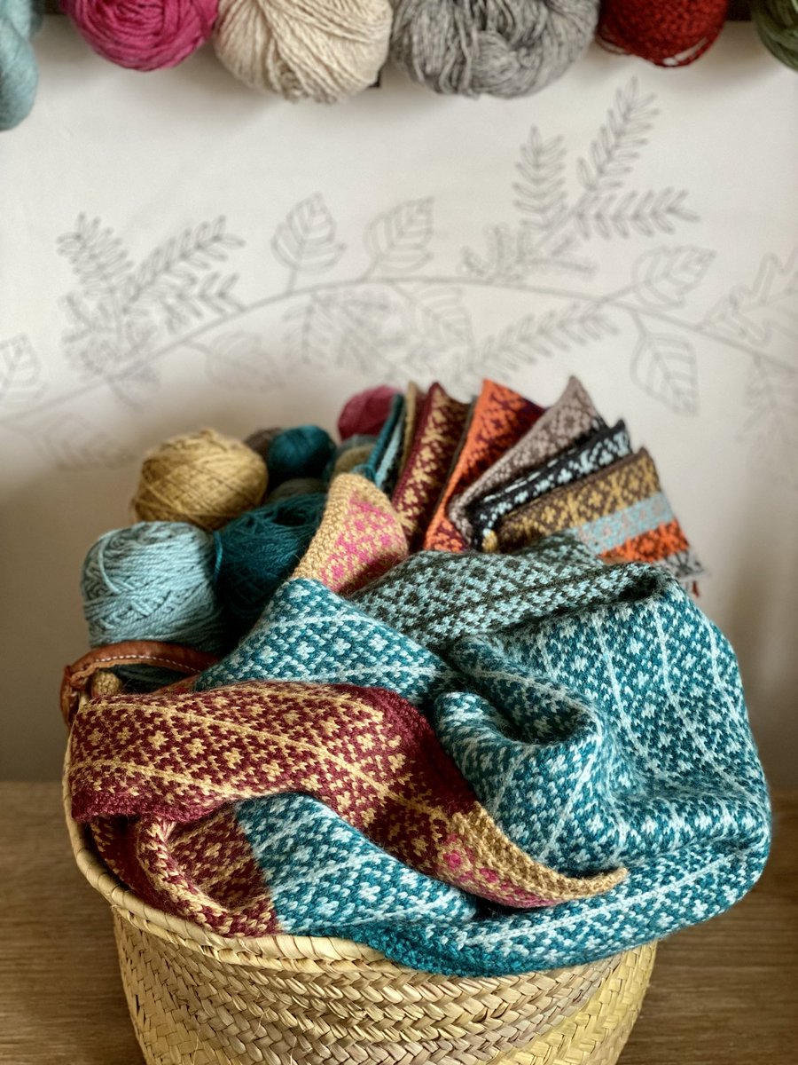 All of the Meadow KAL kits for both large and small wrap versions are now live at knitwithattitude.com/knit-with-atti…