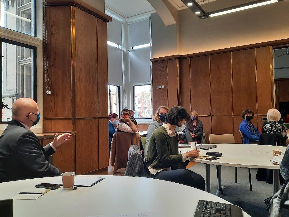 Thank you to everyone who attended our first in person #EngageAndLearnForum since we returned to campus. Huge thanks to our guest speaker <a href="/arielarmony/">Ariel Armony</a> for sharing insights into engagement <a href="/PittTweet/">University of Pittsburgh</a>. Great to see everyone! #PublicEngagement