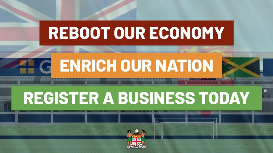 FijianGovRX's tweet photo. Reboot our Economy.
Enrich our Nation.
Register a Business Today!

The government have started a campaign to get our private sector moving again.

Join the Finance discord to register a business:
https://t.co/SmEpLbEZ64 https://t.co/3n4lkgC98h