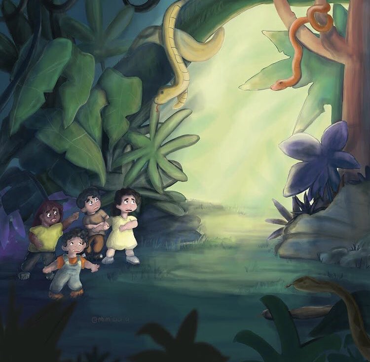mimilaa96's tweet photo. Two picture book illustration from my personal work and one gouache painting 🧚🏻✨
#visualdevelopment #picturebook #illustration #mimilaasart #dominicanartsit #domonican #ilustracion #conceptart #childrensbook https://t.co/cwHwwuGSX4