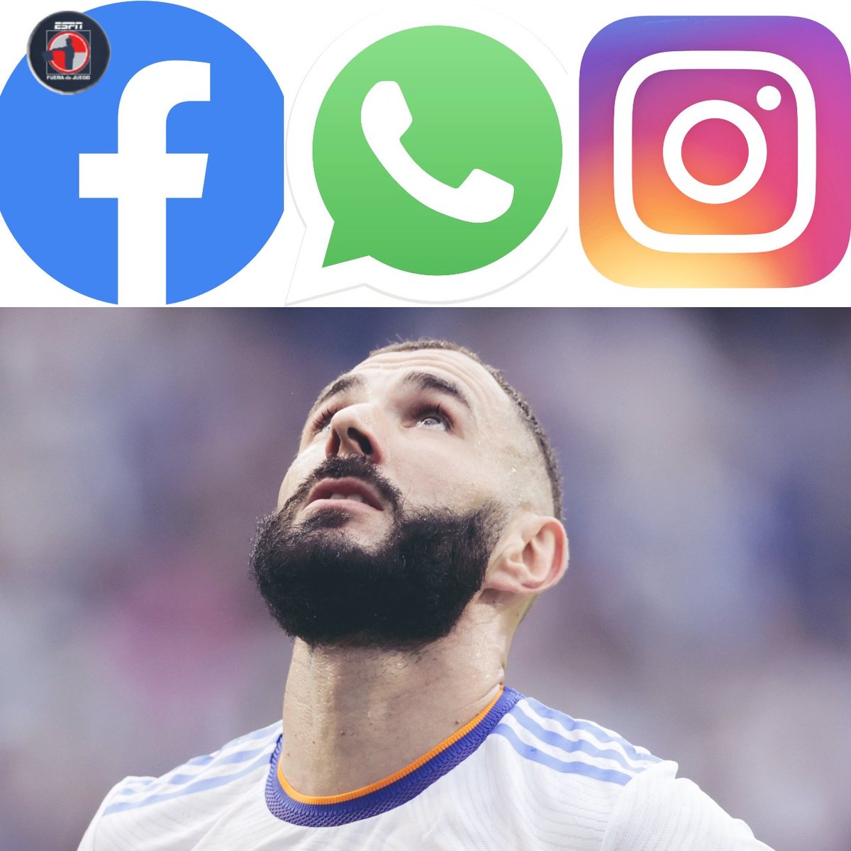 💔 Grandes que cayeron esta semana.....

❌ PSG
❌ Bayern
❌ Real Madrid
❌ Barcelona
❌ Ajax
❌ Whatsapp
❌ Facebook
❌ Instagram
