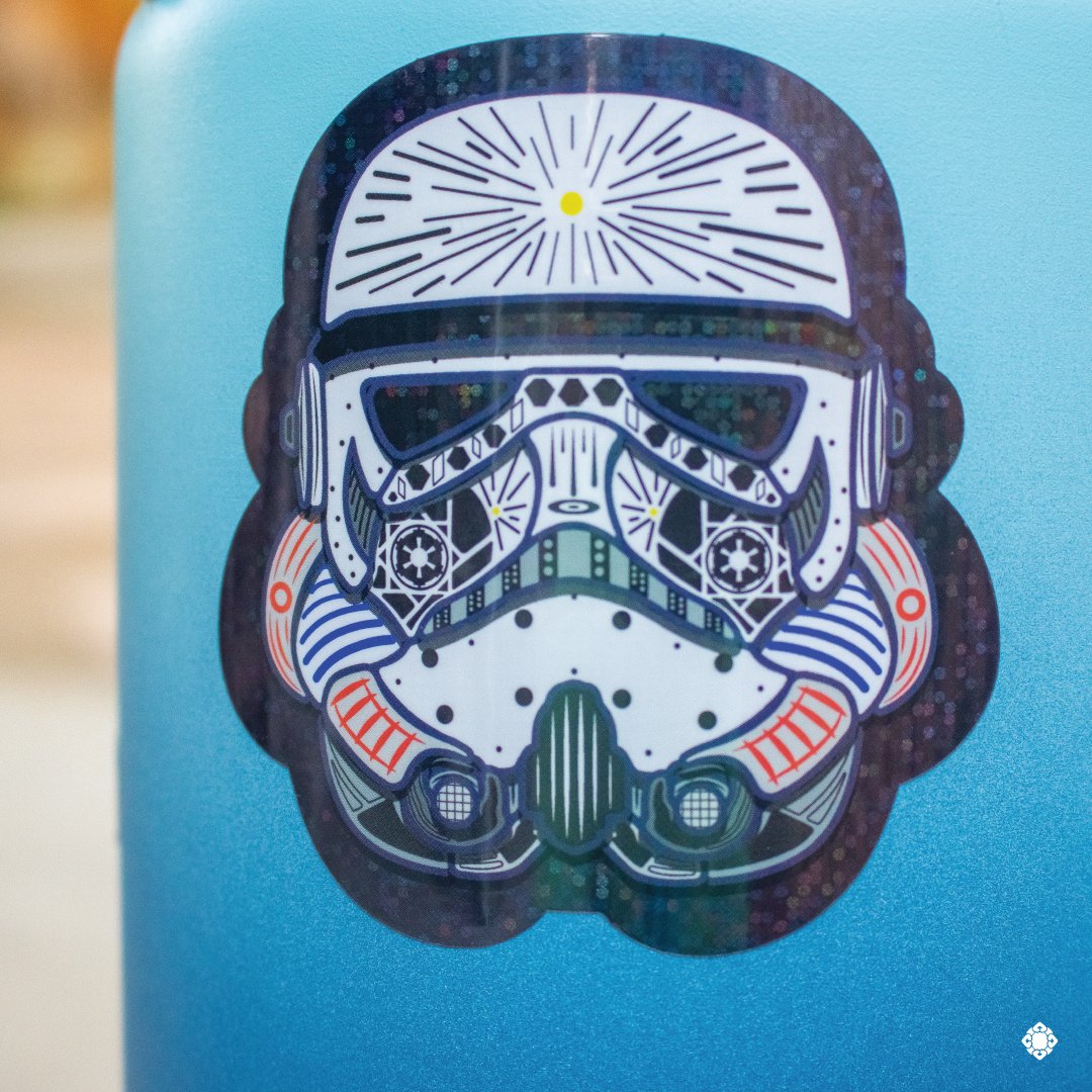 Izel_art's tweet image. This Stormtrooper glitter sticker is the October Sticker of the month!⁠

Every Patreon and Izel Club member will be getting this sticker for free in this months package along with everyone who joins up this month!

#stromtrooper #starwars #sticker #patreon #stickerclub