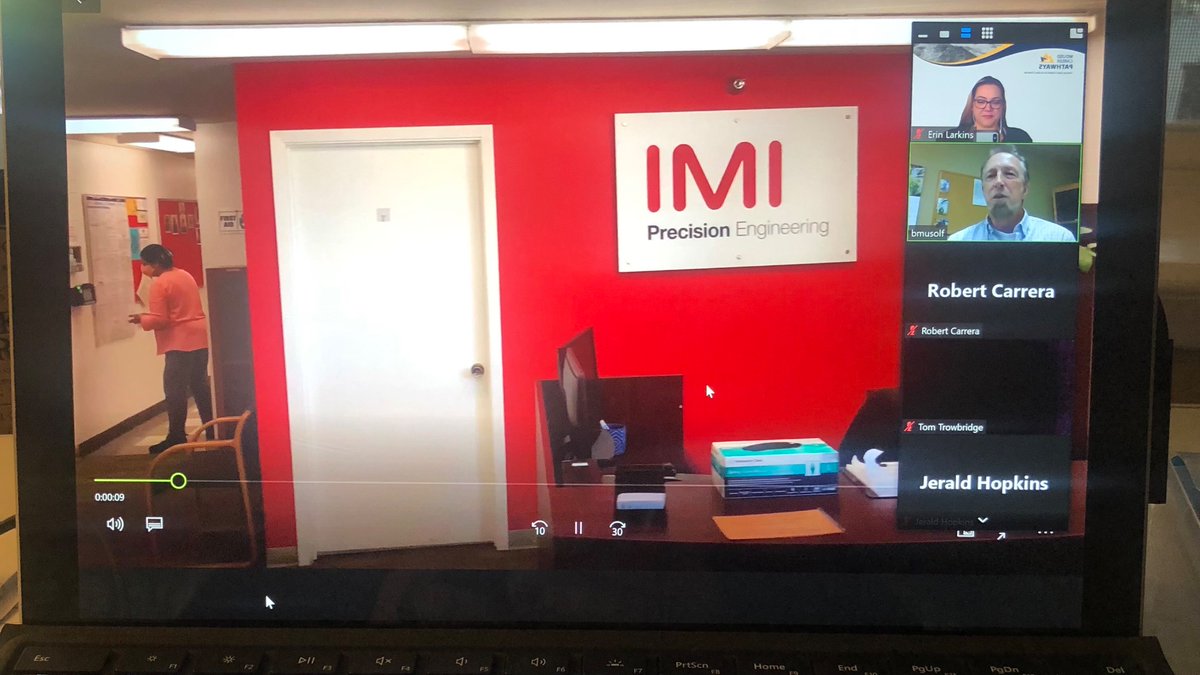 Pathways_MDUSD's tweet photo. What a great start to #BayAreaManufacturingWeek! Today we heard from @imiprecision in #Concord! Looking forward to a great week ahead! Thank you @CA_Concord for collaborating and giving our students such a great experience! @MtDiabloUSD @BayAreaMFG #CareerPathways https://t.co/N2v3u4zZ9H