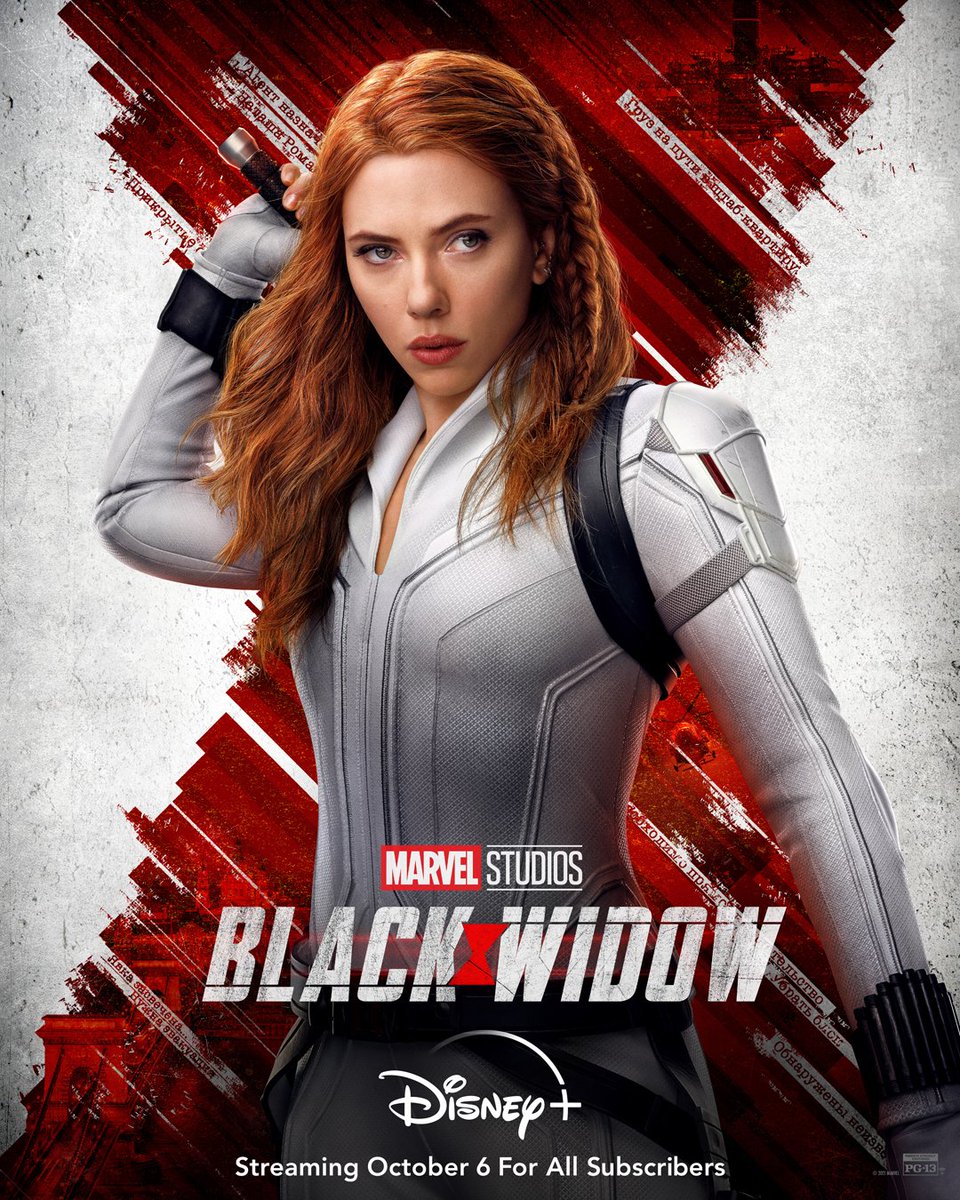 DisneyPlus's tweet photo. It's almost time 💥 @MarvelStudios' #BlackWidow is streaming for all subscribers this Wednesday! Check local availability. https://t.co/wYrgFSFWUD