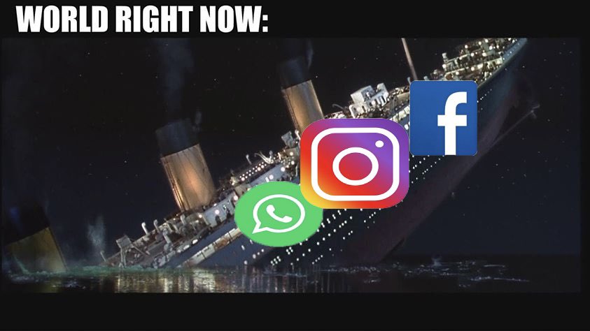 Messaging app WhatsApp, as well as Instagram and Facebook have crashed for users worldwide on Monday evening.