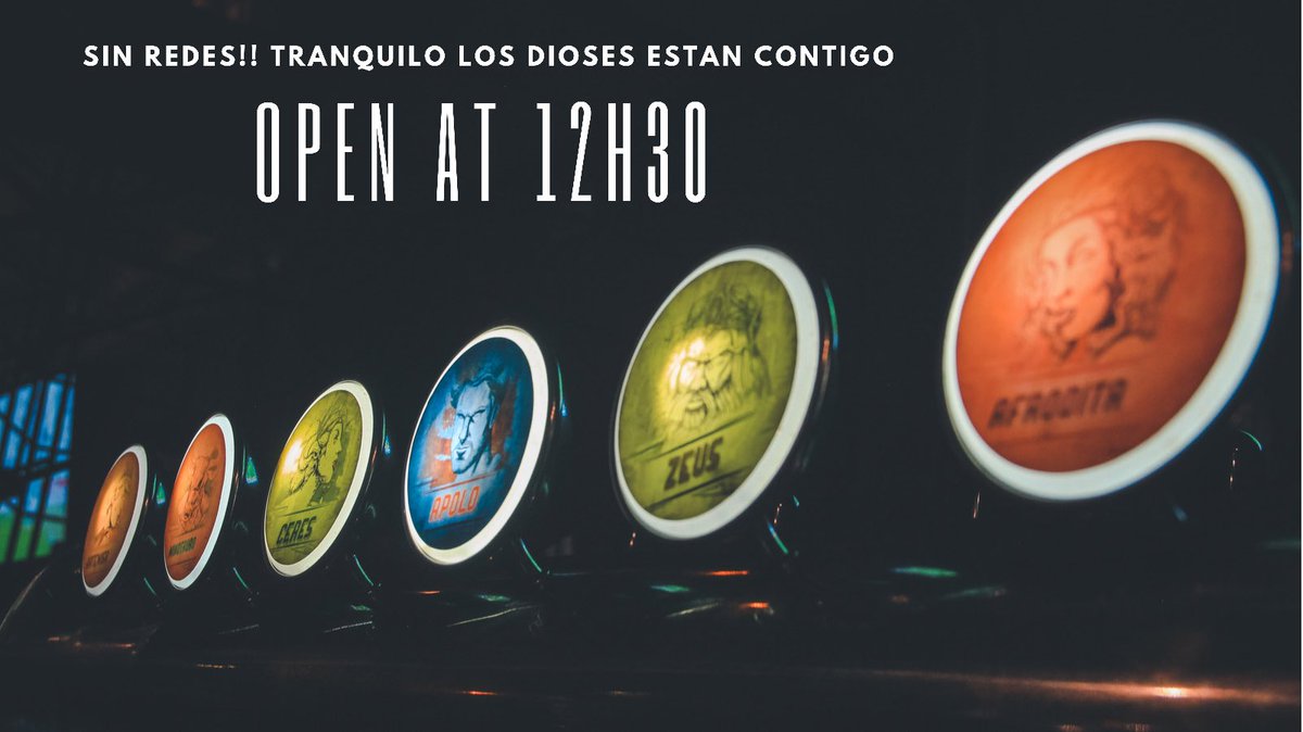 No es el fin ! las #RedesSociales volverán, y mientras tanto ven y relájate con una 🍻 de los dioses disfruta de estar #desconectado de #Facebook #instadown #WhatsApp que sea con en los viejos tiempo Salud ! Te esperamos en nuestros pubs en #Quito y #Cumbaya ! #Drinklocal