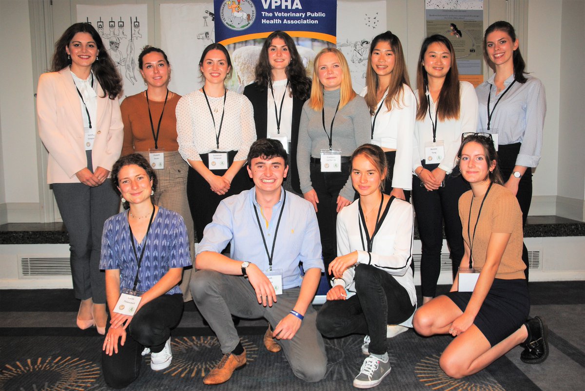 Thanks to everyone who attended the VPHA &amp; AGV conference in Bedford this year! And it was all due to the amazing work of our wonderful student team! For those who couldn't come, we hope you'll be able to join us next year! #vph #sustainablevet #vphawherenext #britishvets