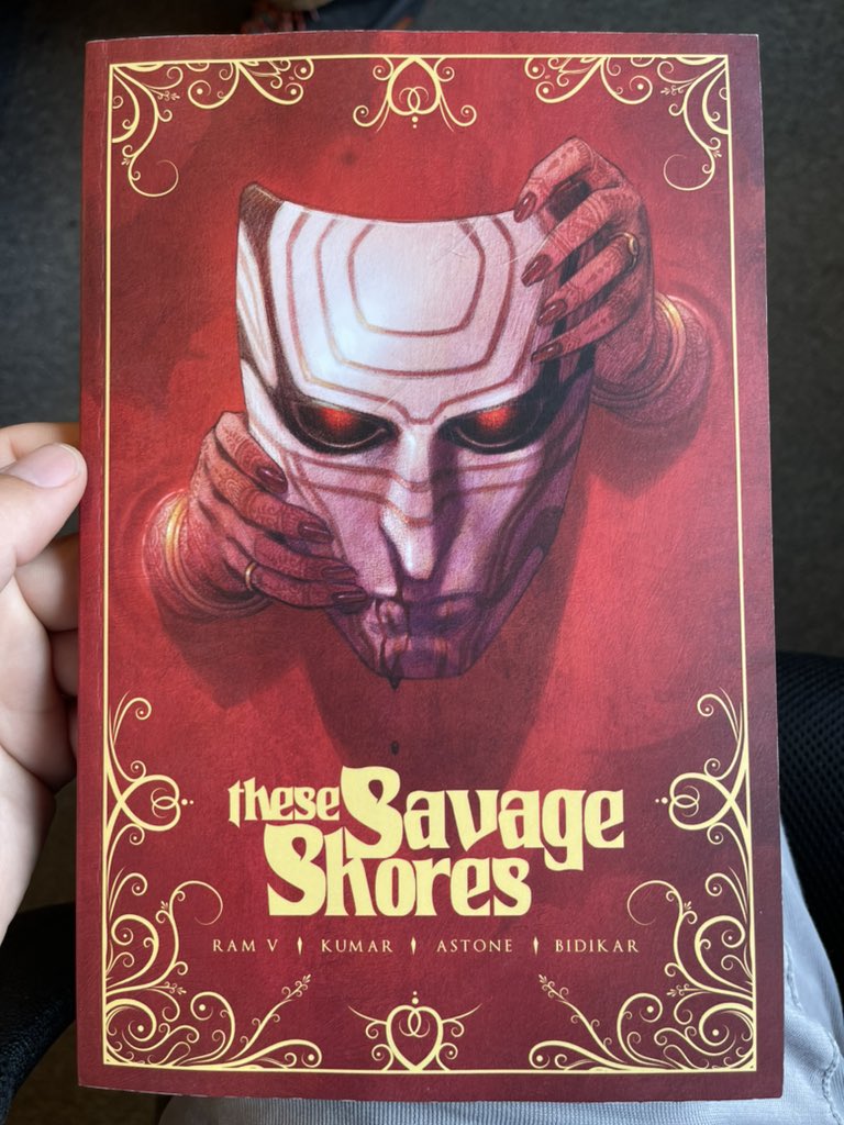 TheComicBurrito's tweet photo. Alright itโs been months. Thanks to @The_Cole_Spot for hooking me up with @therightram These Savage Shores. @thevaultcomics #comics #horrorbinge https://t.co/WyOVwpTUvi