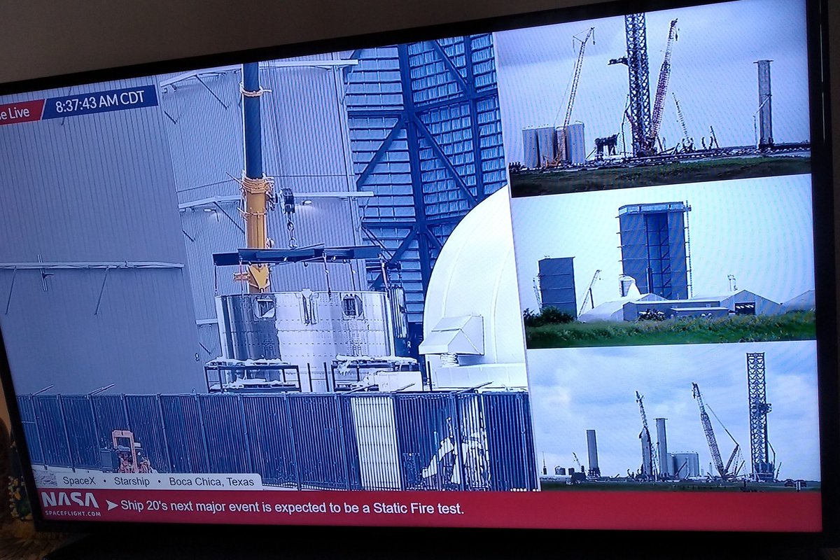 TARS_9000's tweet photo. Keeping an eye in #BocaChica
#Starship #SpaceX #NASA #StaticFireTest https://t.co/6dd55H4p9p