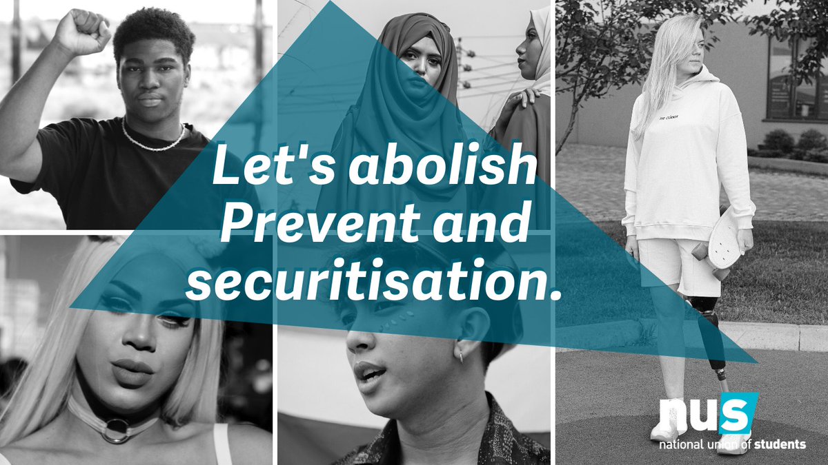 From police violence against protesters to children being interrogated under Prevent:

Securitisation will not set us free.

Join us today: nus.org.uk/campaign-hub/e…

#NUSLiberation