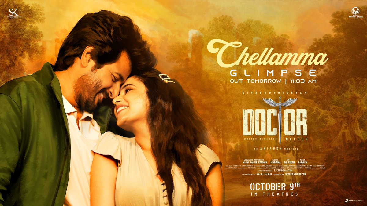 Priyankaamohanz's tweet image. Get Ready For our Queen Dance Tomorrow 😍💖
#Chellamaglimpse 
#Doctor @priyankaamohan @Siva_Kartikeyan
