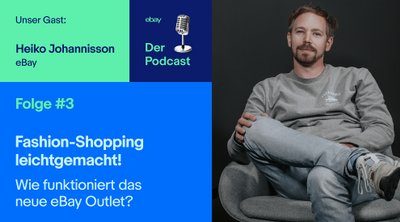 eBayDE's tweet photo. Wie funktioniert das neue #eBay Outlet? Unser Experte Heiko Johannisson stellt sich allen Fragen in der aktuellen Folge des eBay #Podcasts: https://t.co/olFXL0xglZ #Fashion #Onlinehandel #PartnerdesHandels https://t.co/cx5APkDini