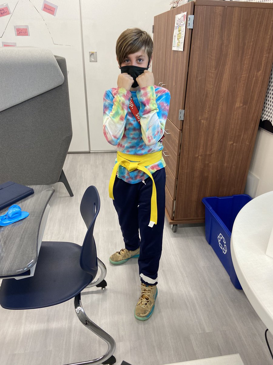 Mrs_VickyCulver's tweet photo. Perseverance paid off! Joshua earned his yellow belt over the weekend! So proud of him! https://t.co/LIS3QWXLXP
