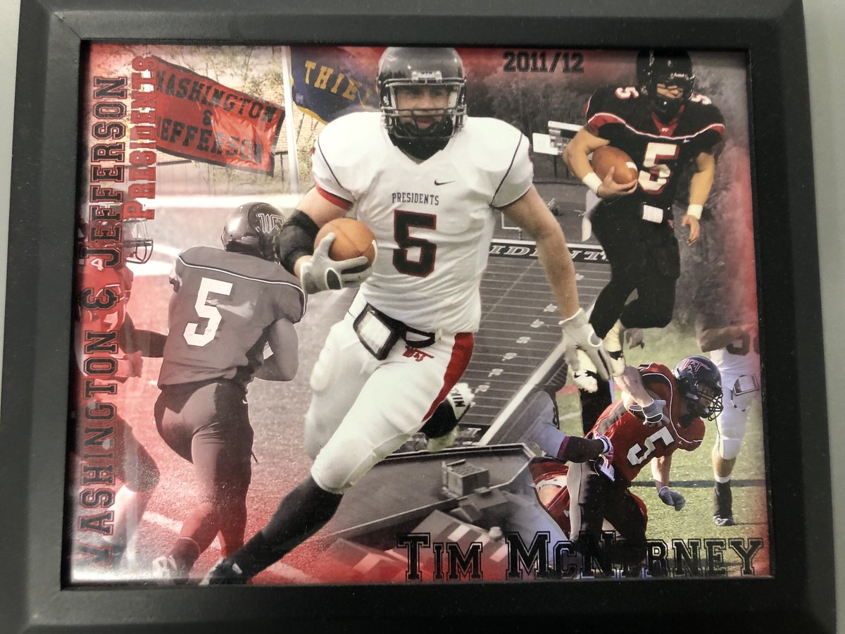 Coach_Sirianni's tweet photo. 9 years ago today Tim was taken from us by 3 cowards.  His spirit remains as strong as ever family with the presidents!  We still listen to his music as we leave the locker room before games.  HE IS ALWAYS WITH US! https://t.co/RZCbr1ijtW