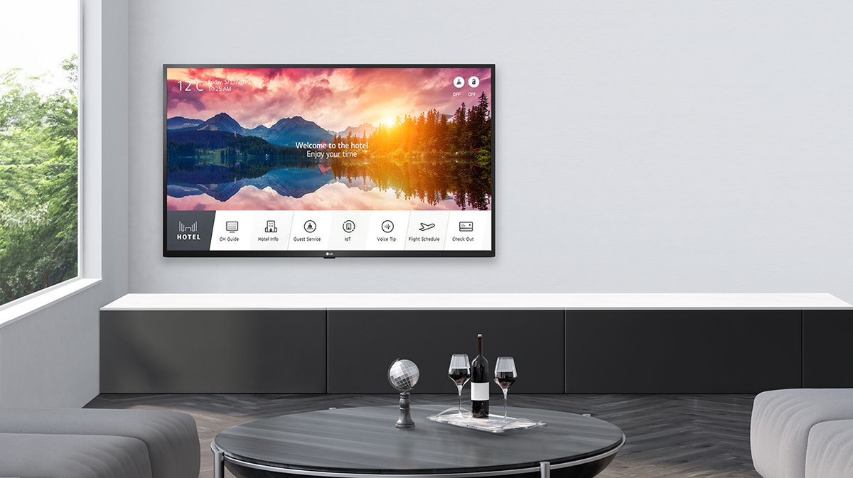 EpatraBV's tweet photo. LG's Hotel TV provides solutions that allows you to differentiate and better manage your hotel by tailoring to your guests needs. LG will revolutionize the way you conduct business. https://t.co/N2YQOOIhZC #hotels #hospitality #webos #avtweeps #oled #procentric https://t.co/8Z1IbgOC87