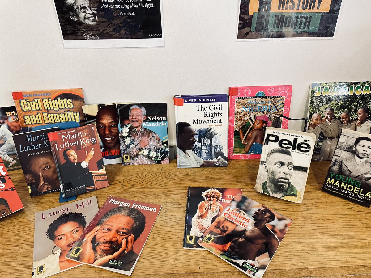 WMSLIBRARY6's tweet photo. Celebrating Black History month at West Mon Library! 📚 #BlackHistoryMonthUK https://t.co/UmTdekzCow