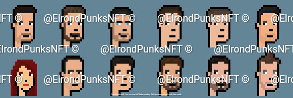 🚨 3 FULL Collection #NFTs  GIVEAWAY 🚨

✅ Follow @ElrondPunksNFT
✅Retweet 🔄 and Like ❤️ this Tweet
✅ Tag 3 Friends

⏱️This Event Will END on Fr 09.10
🚛 The Collection Will be Distributed to You on the Launch of Maiar #NFTMarketplace
⚠️ The #NFTcollection will have 34 #NFTs