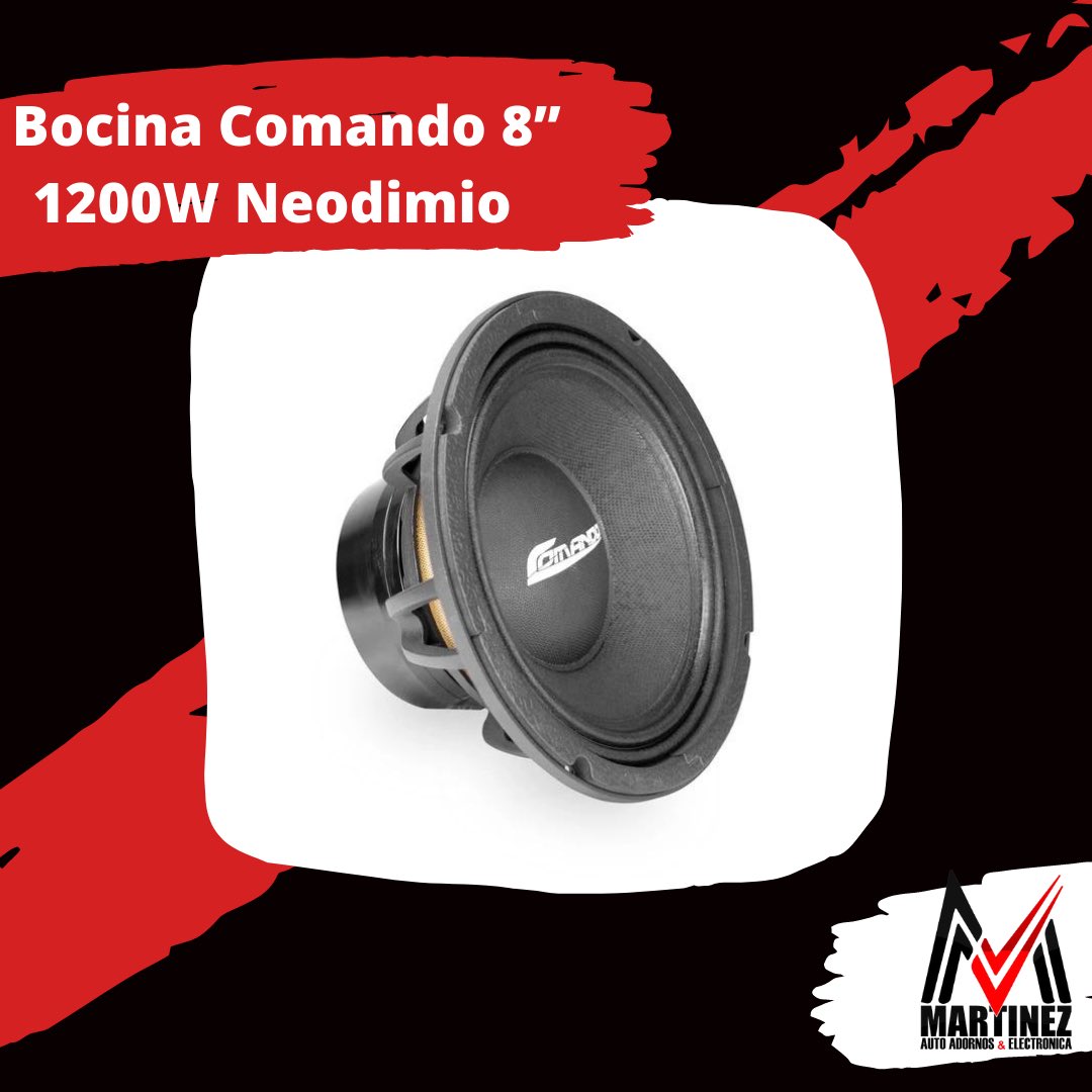 autoadornos's tweet photo. Bocina Comando 8” 1200W Tipo neodimio 🔈🎶🚗
Precios o disponibilidad pueden estar sujetos a modificaciones sin previo aviso‼️
#higuey #autoadornos #electronica https://t.co/AL8Gbhtfq5
