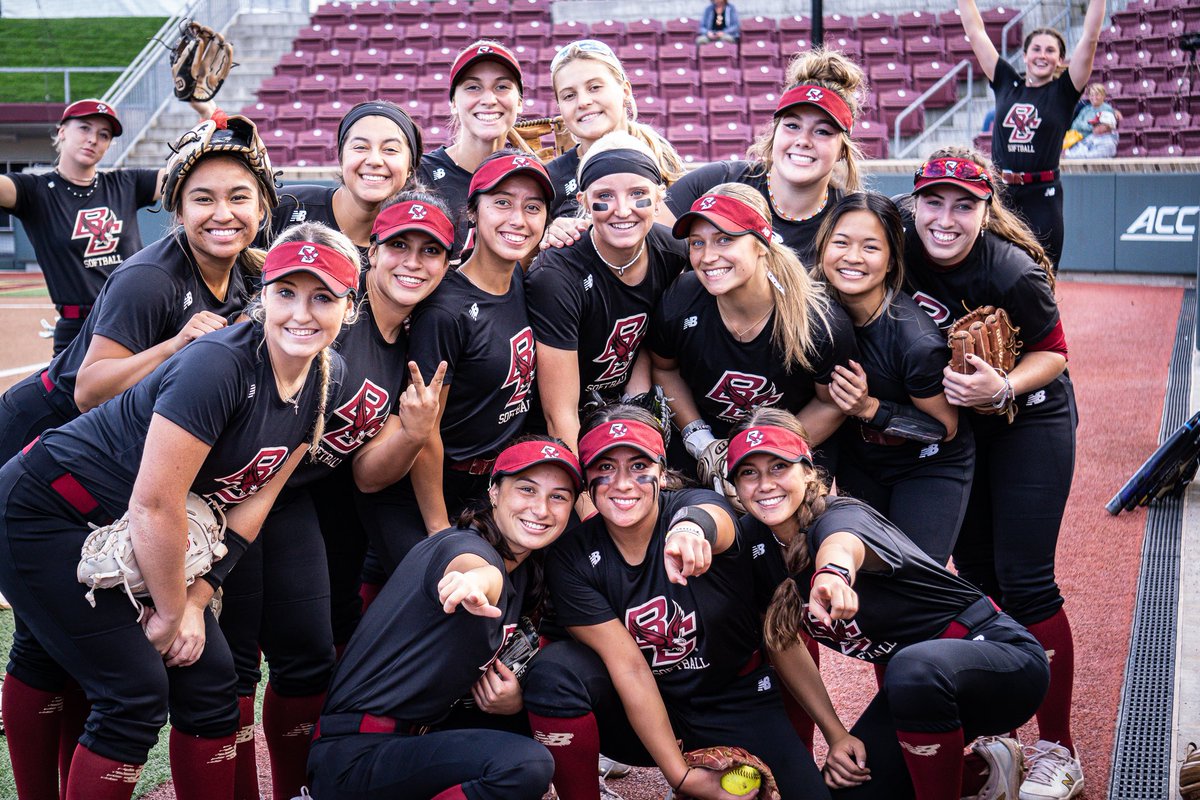 BC_Softball's tweet photo. We had a pretty sweep weekend hbu?😏

#ForBoston🦅 https://t.co/TOjWA9NQC5