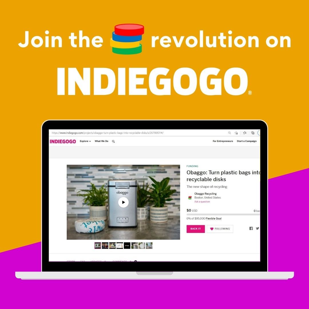 ObaggoRecycling's tweet photo. Our crowdfunding campaign is NOW LIVE on Indiegogo! 

Join the Obaggo revolution: https://t.co/RUKy1T2OJm https://t.co/0DMuI0QjUP