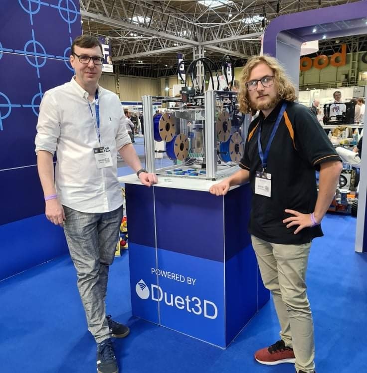 3DFilaPrint's tweet photo. Who else enjoyed @TCT3SXITY last week? 

We spoke to some awesome people including the team at @e3donline who had some of our #filaments on display! 

https://t.co/GjsHjYYRA6

#3DPrinting #3DPrintingLife #3DPrint  #3DPrinter  #3DFilaPrint #Birmingham #TCTGroup #TCT https://t.co/FVIwr7dQ27