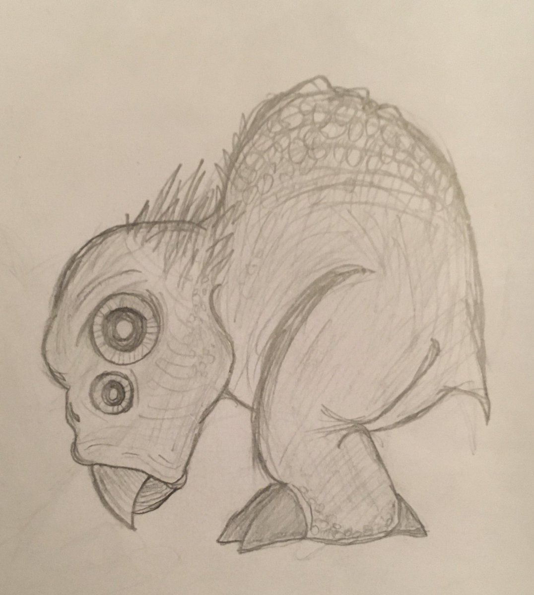 JimmyDaKewlett's tweet photo. Raze’s Hell wildlife be kinda quirky ngl 😳 #art #ArtistOnTwitter #traditionalart #razeshell https://t.co/t8YSOdciSW