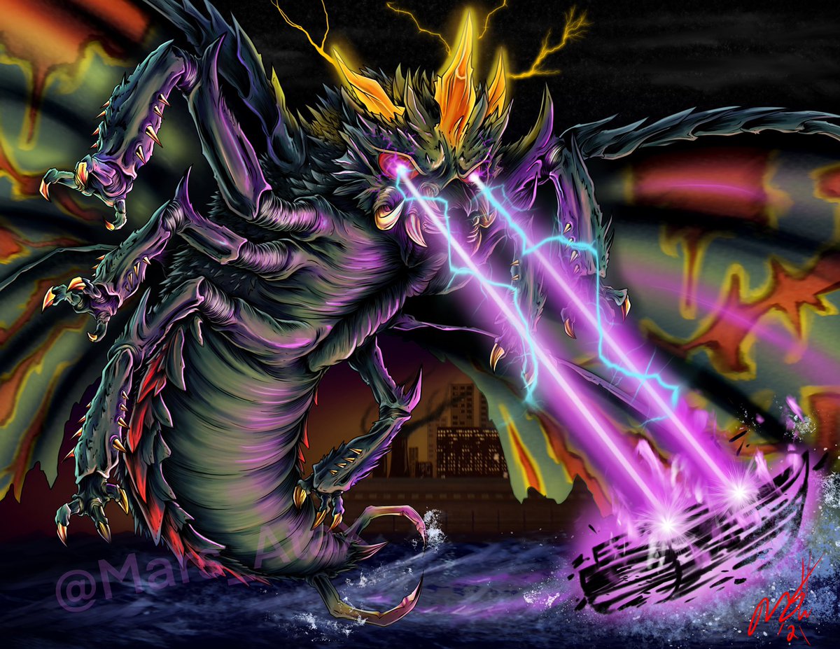 Mars_Atax's tweet photo. 🦋 DIVINE DARK MOTH: BATTRA 🦋
#kaiju #ゴジラ https://t.co/TvpCpQhbd8