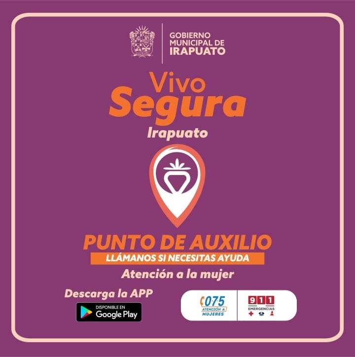 Irapuato Digital (@irapuatodigital) on Twitter photo ¿Ya descargaste la aplicación #VivoSegura? Es una herramienta digital diseñada para brindar ayuda a mujeres en caso de emergencia. 
Descárgala en play.google.com/store/apps/det…… ¿Ya descargaste la aplicación #VivoSegura? Es una herramienta digital diseñada para brindar ayuda a mujeres en caso de emergencia. 
Descárgala en play.google.com/store/apps/det……
