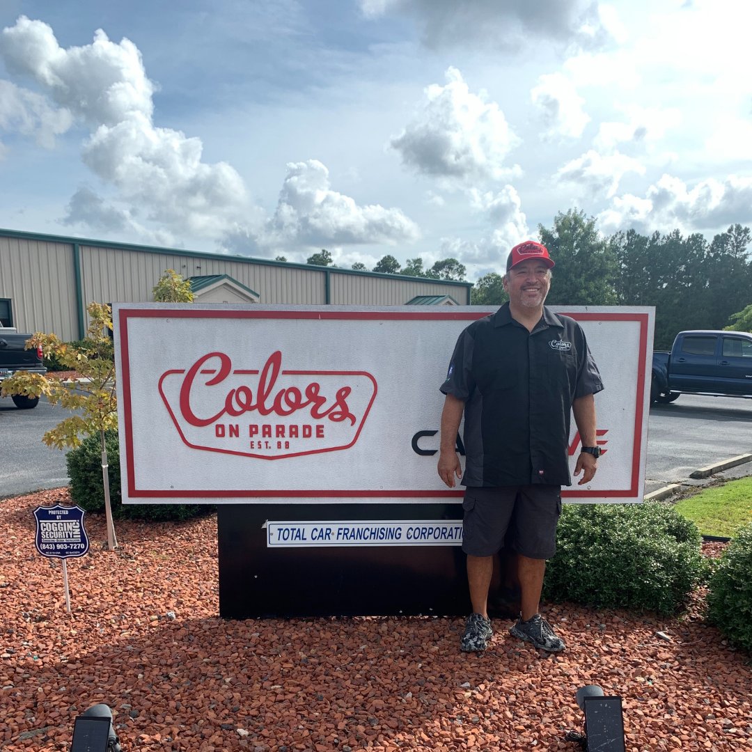 We are pleased to announce the addition of John Furman as Colors on Parade's newest Unit Operator!

#career #franchising #businessowner #paintrepair #technician #houston #texas