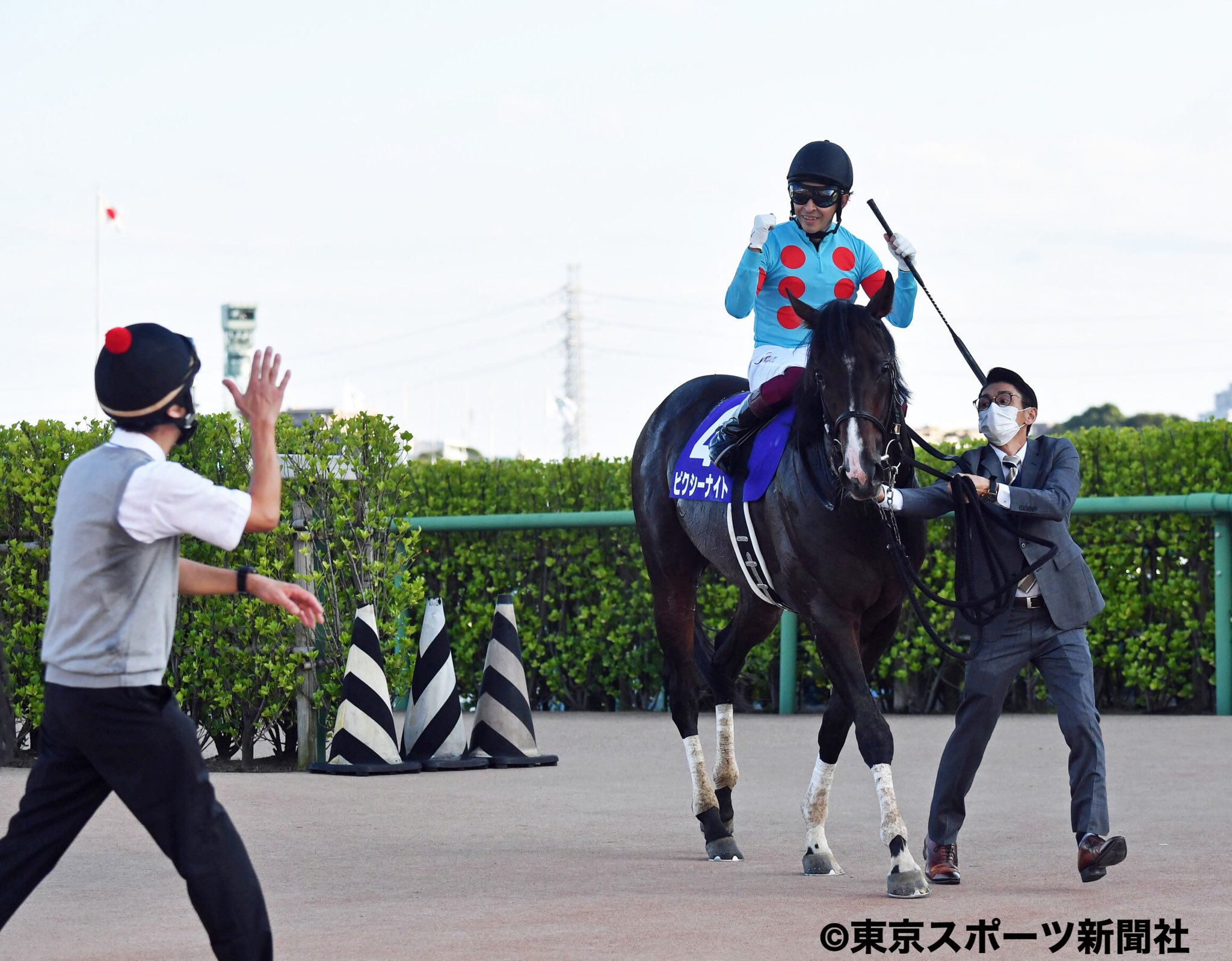 サイン入りゼッケン　競馬　ピクシーナイト母ピクシーホロウ　超レア サイン入りゼッケン 競馬 ピクシーナイト母ピクシーホロウ 超レア