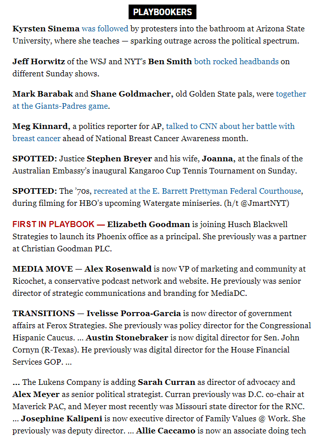 TLC_Political's tweet image. We're so excited for @TheSarahCurran and @AlMeyer19 to join our TLC family! Sarah is our Director of Advocacy and Alex is our Senior Political Strategist. #welcometotheteam

hubs.la/H0YJKls0