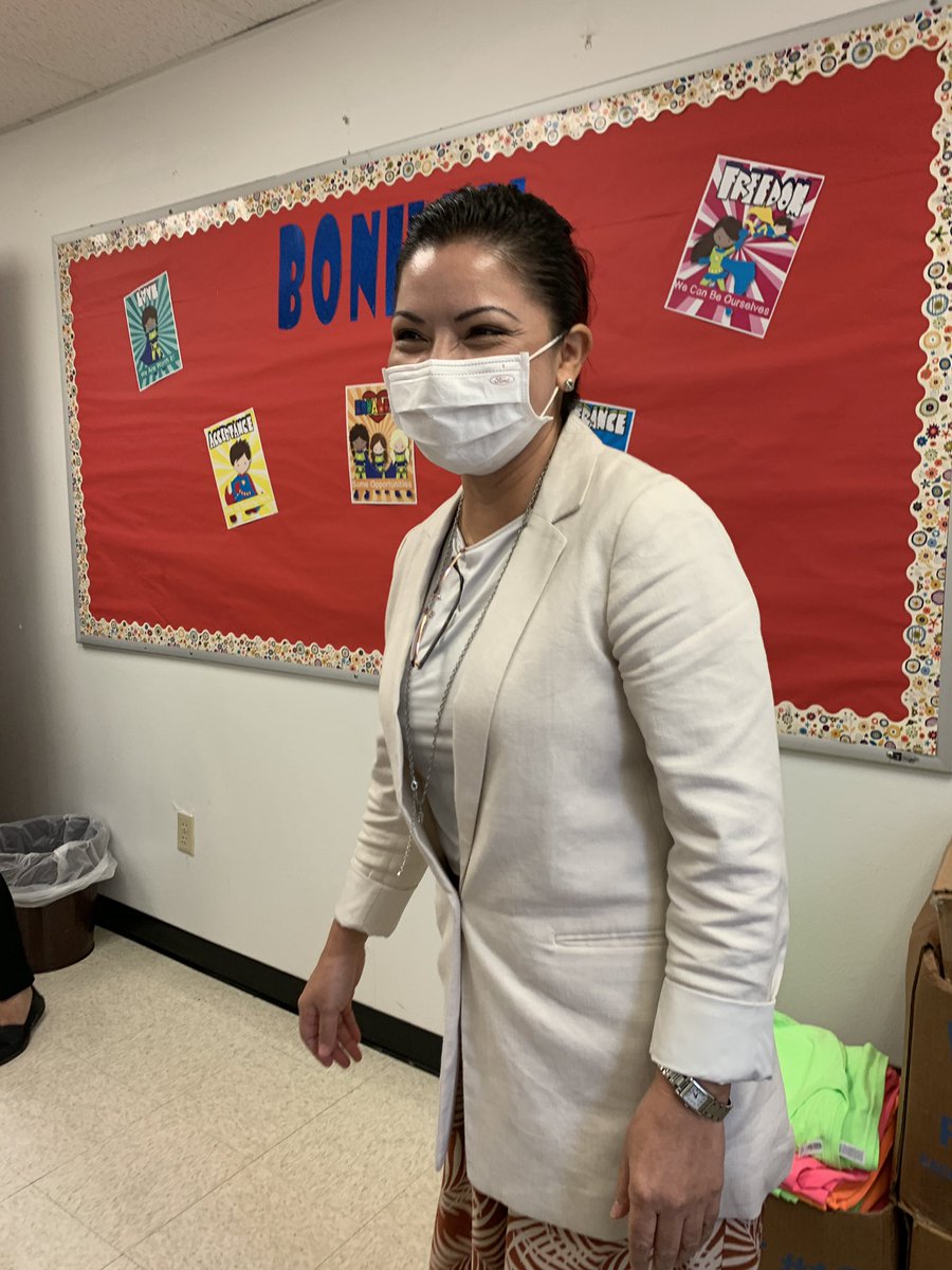 Congratulations to our new principal. We appreciate YOU.