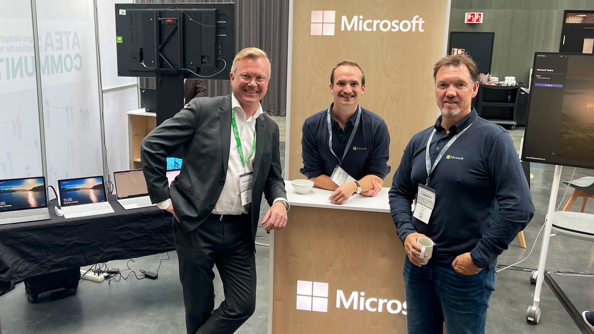 Thomas Tømmernes (@ttmmernes) on Twitter photo ZeroTrust og <a href="/MicrosoftNorge/">Microsoft Norge</a> <a href="/msftsecurity/">Microsoft Security</a> lab.
Liten tvil om <a href="/AteaNorge/">Atea Norge</a> fokus på MS-SEC
Å bli kåret til Årets sikkerhetspartner gir bare enda mer energi👍
<a href="/BorgeWilh/">Børge Wilhelmsen</a> <a href="/NilsOveG/">Nils-Ove Gamlem</a> ZeroTrust og <a href="/MicrosoftNorge/">Microsoft Norge</a> <a href="/msftsecurity/">Microsoft Security</a> lab.
Liten tvil om <a href="/AteaNorge/">Atea Norge</a> fokus på MS-SEC
Å bli kåret til Årets sikkerhetspartner gir bare enda mer energi👍
<a href="/BorgeWilh/">Børge Wilhelmsen</a> <a href="/NilsOveG/">Nils-Ove Gamlem</a>